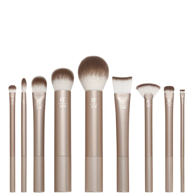 Kit completo de brochas Au Naturale de Real Techniques