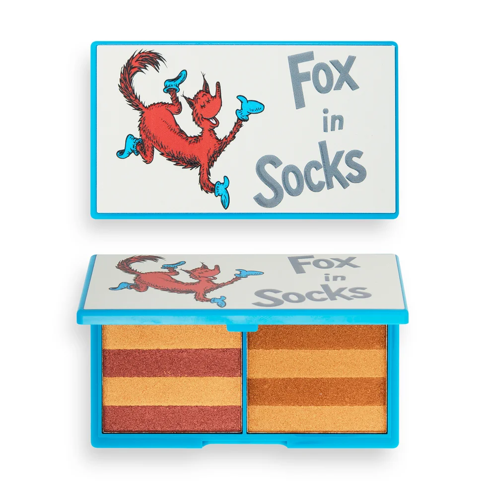 I Heart Revolution x Dr. Seuss Fox in Sox Face Palette Imagen 1