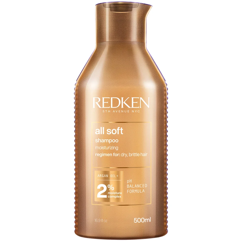 Redken All Soft Shampoo For Dry, Brittle Hair 500ml Imagen 1