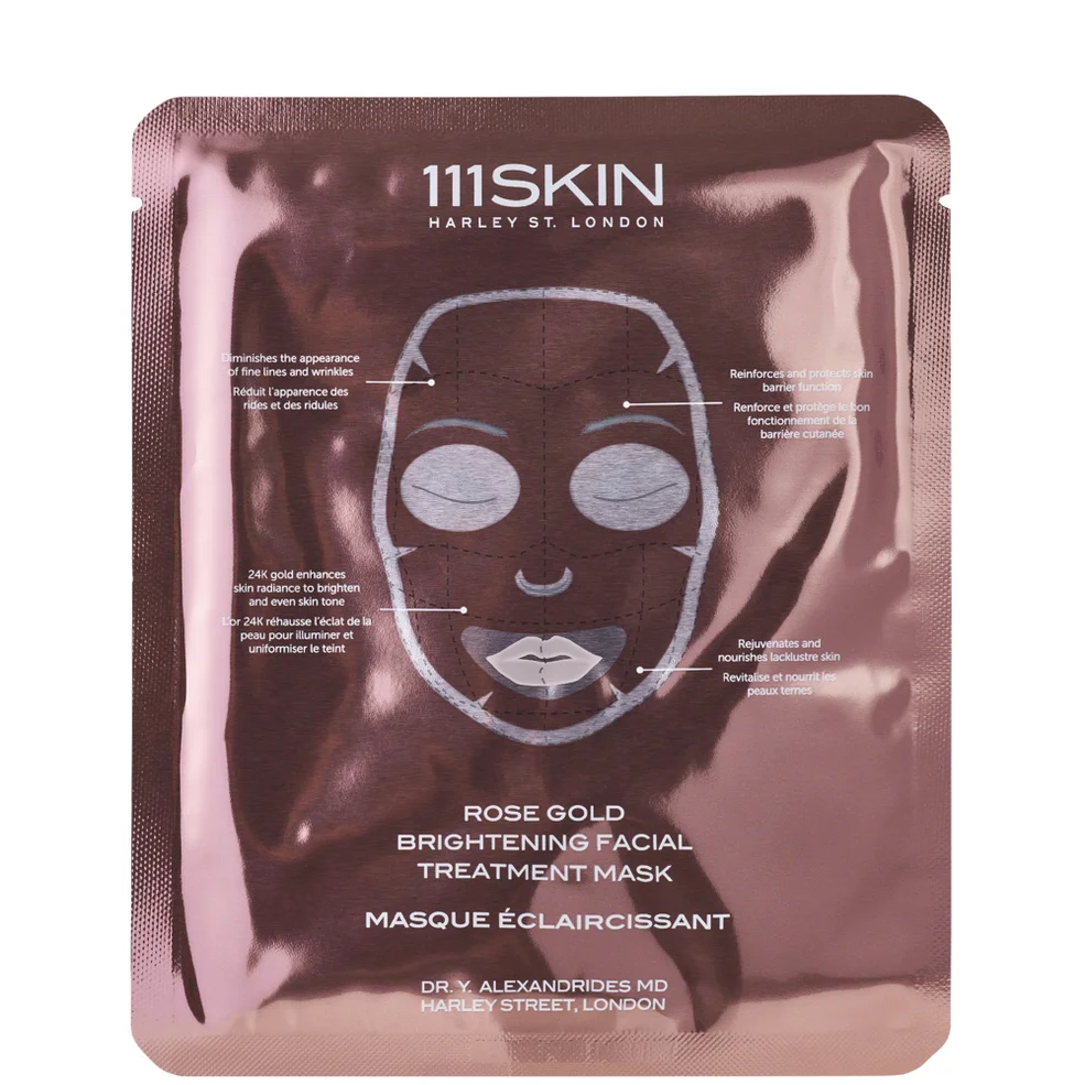 111SKIN Rose Gold Brightening Facial Treatment Mask - Single 6ml Imagen 1