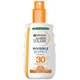 Espray protector transparente con FPS 30 Ambre Solaire Invisible Protect Bronze de Garnier, 200 ml