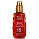 Garnier Ambre Solaire Ideal Bronze Protective Oil SPF15 Sun Cream Spray 150ml