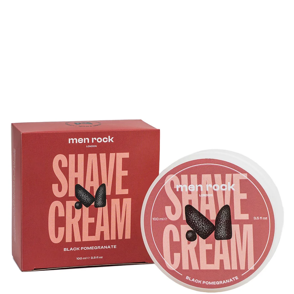 Men Rock Black Pomegranate Shave Cream 100ml Imagen 1