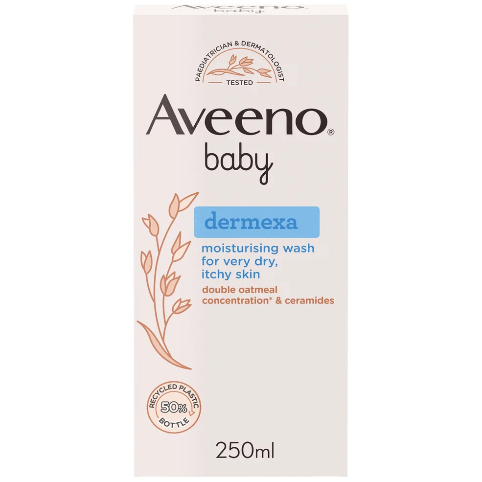 Aveeno Baby Dermexa Moisturising Wash 250ml Imagen 1