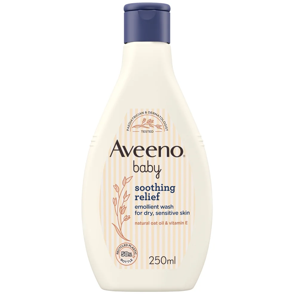 Aveeno Baby Soothing Relief Emollient Wash 250ml Imagen 1