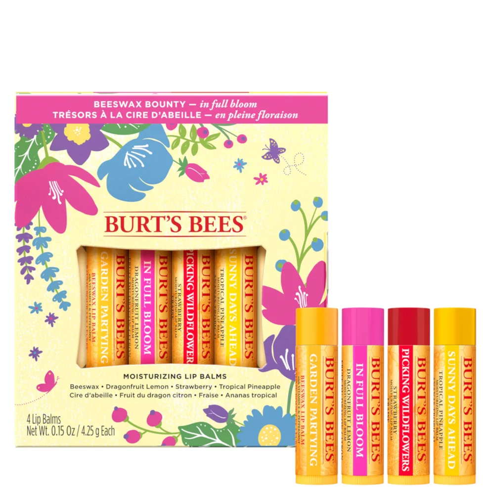 Burt's Bees In Full Bloom Lip Balm Gift Set Imagen 1
