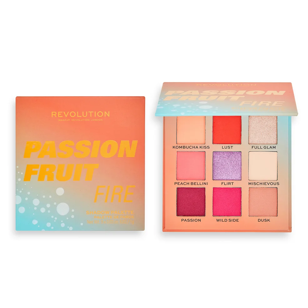 Makeup Revolution Hot Shot Passion Fire Shadow Palette Imagen 1