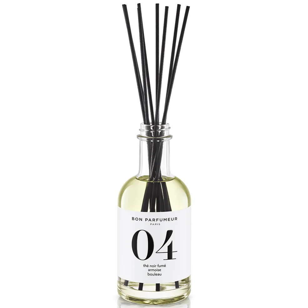 Bon Parfumeur 04 Smoked Black Tea Mugwort Birch Diffuser 200ml Imagen 1