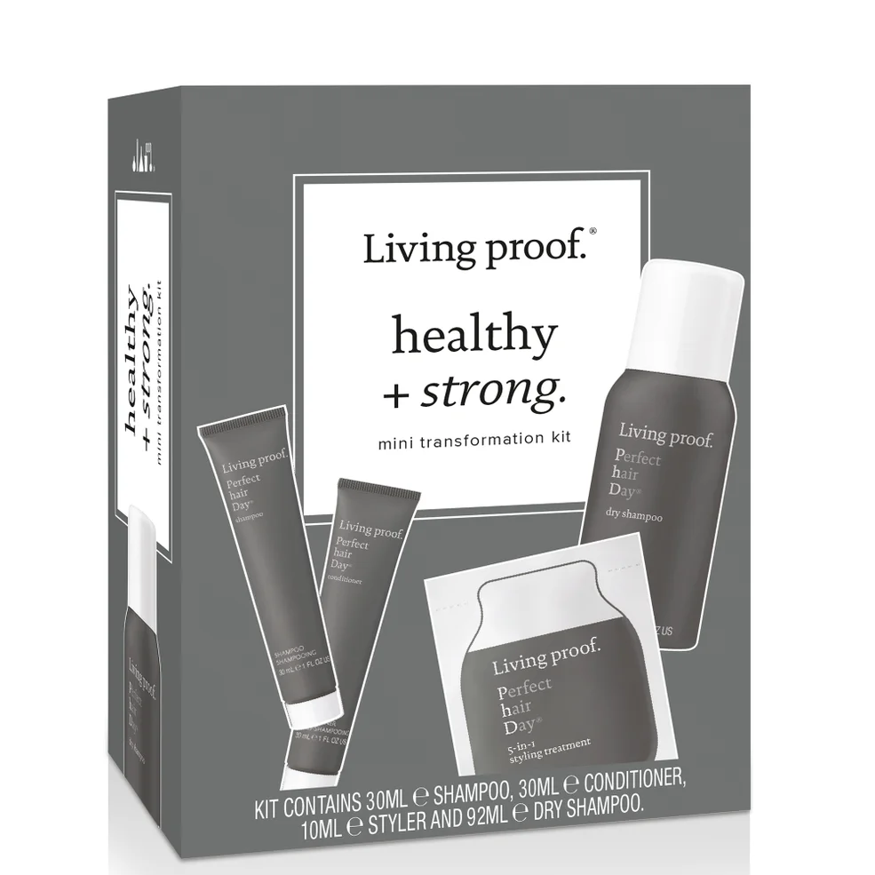 Living Proof Healthy and Strong Mini Transformation Kit Imagen 1