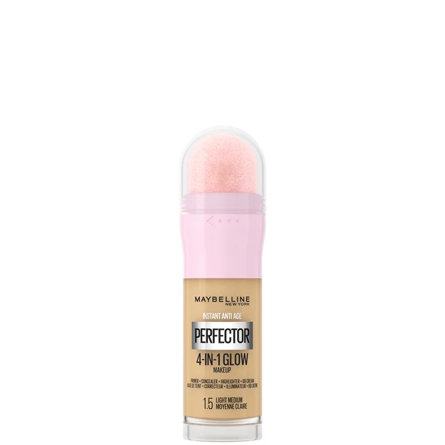 Maybelline Instant Anti Age Perfector 4-in-1 Glow Primer, Concealer, Highlighter, BB Cream 20ml (Various Shades)