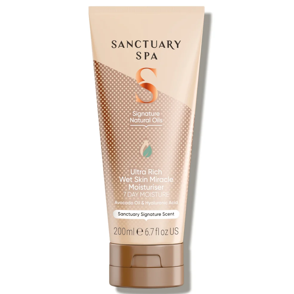Sanctuary Spa Signature Natural Oils Ultra Rich Wet Skin Miracle Moisturiser 200ml Imagen 1
