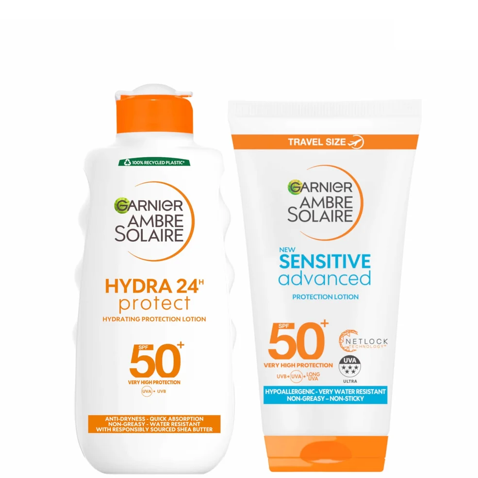 Garnier Ambre Shea Butter Sun Protection Cream SPF50 and Mini 50ml Bundle Imagen 1