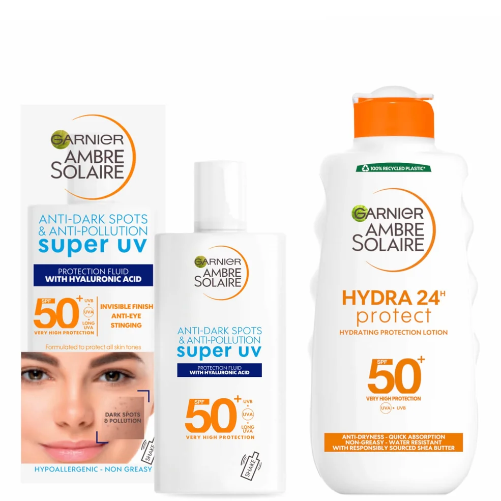 Garnier Ambre Solaire Face and Body SPF50 Bundle Imagen 1