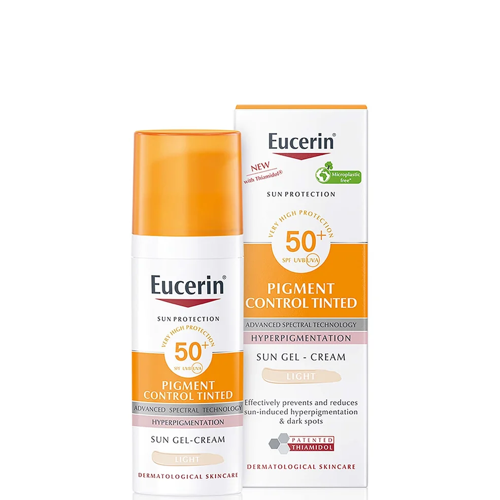 Eucerin Sun Face Pigment Control Tinted Light SPF50 50ml Imagen 1