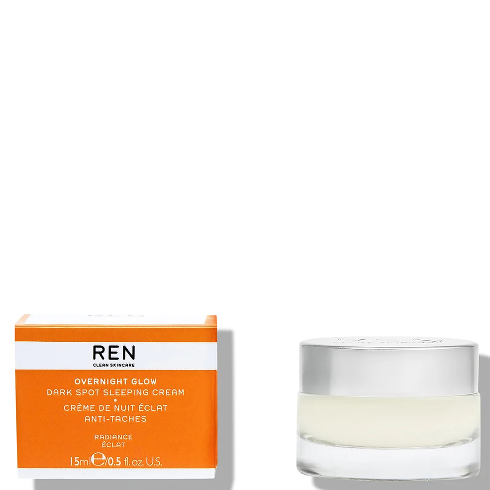 REN Clean Skincare Overnight Glow Dark Spot Sleeping Cream 15ml Imagen 1