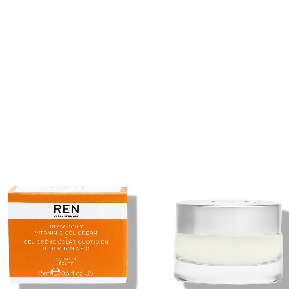 REN Clean Skincare Glow Daily Vitamin C Gel Cream 15ml Imagen 1