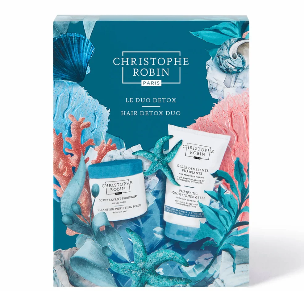 Christophe Robin Cleansing Scalp Scrub Home & Away Duo Imagen 1