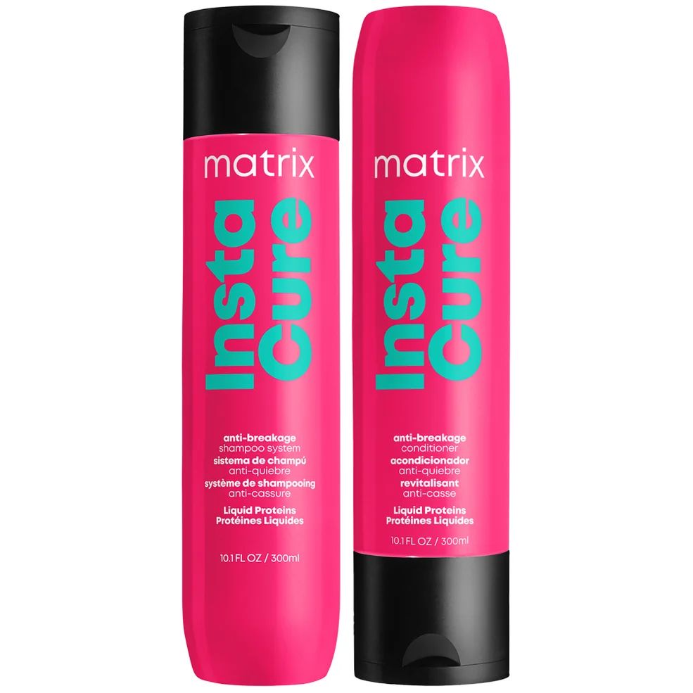 Matrix Total Results InstaCure Anti-Breakage Shampoo and Conditioner 300ml Duo for Damaged Hair Imagen 1