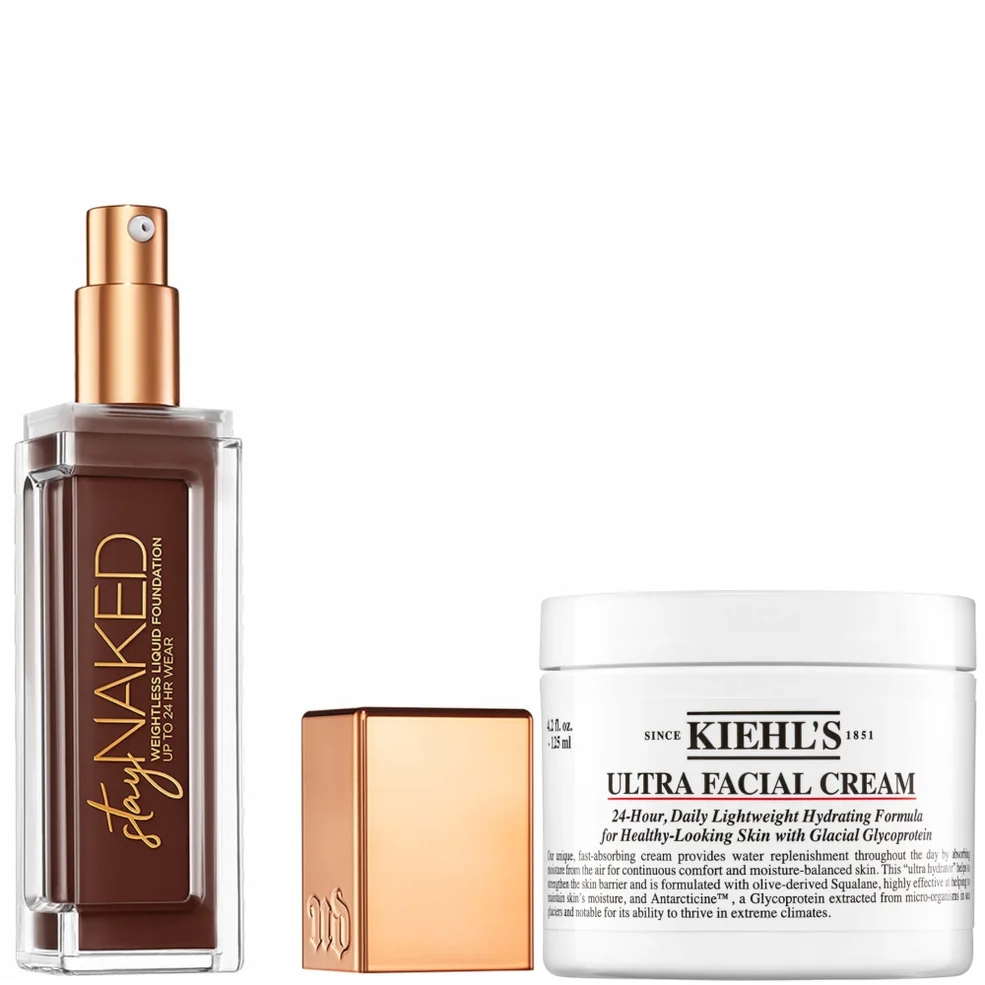 Base de maquillaje Stay Naked de Urban Decay x crema Ultra-Facial de Kiehl's de 50 ml (varios tonos) Imagen 1