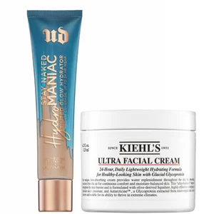 Set de Hydromaniac Tinted Glow de Urban Decay x crema Ultra-Facial de Kiehl's de 125 ml (varios tonos) - Shade 40