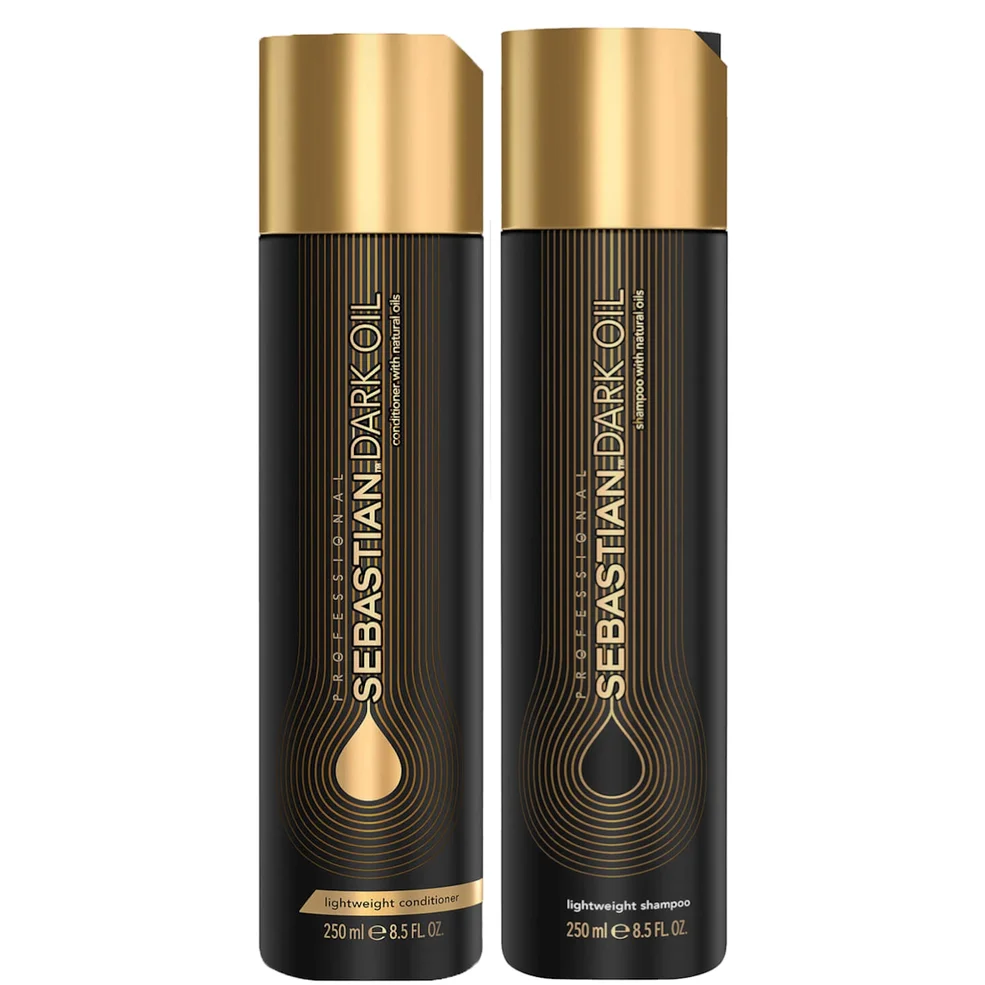 Sebastian Professional Dark Oil Shampoo and Conditioner Regime Bundle Imagen 1