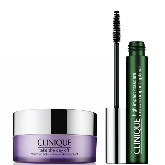 Kit exclusivo de limpieza y máscara de pestañas de Clinique