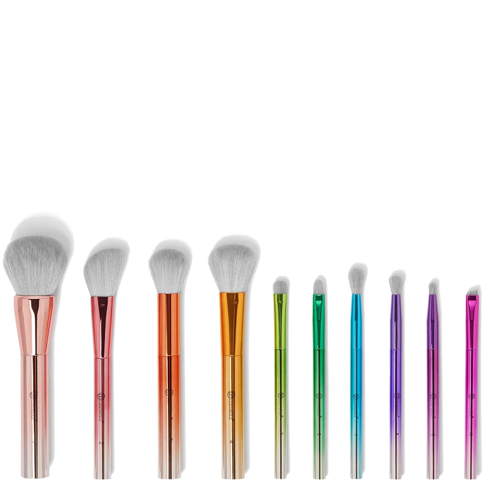 Set de 10 brochas Take Me Back to Brazil de BH Cosmetics Imagen 1