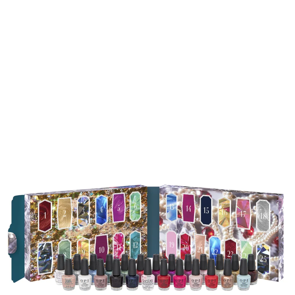 OPI Jewel Be Bold Collection Nail Lacquer Mini 25-Piece Advent Calendar Imagen 1
