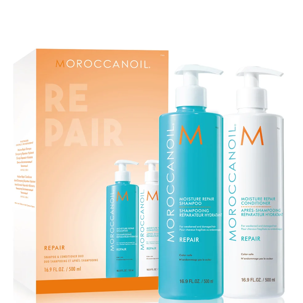 Moroccanoil Moisture Repair Shampoo and Conditioner Duo Imagen 1
