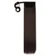 LullaBellz Grande 26" Straight Wrap Around Pony Dark Brown