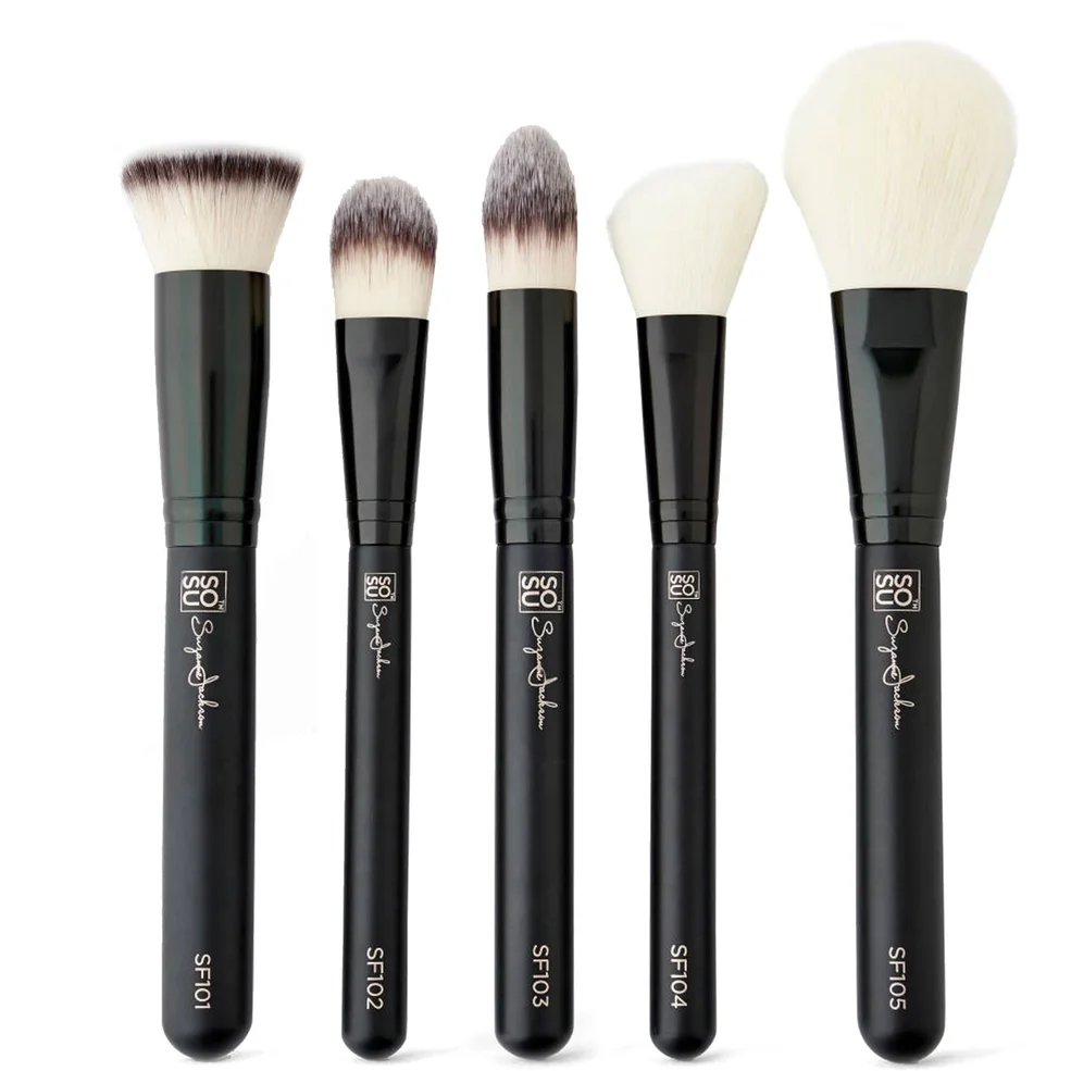Set de brochas para rostro The 5 Piece Face Collection de SOSU Imagen 1