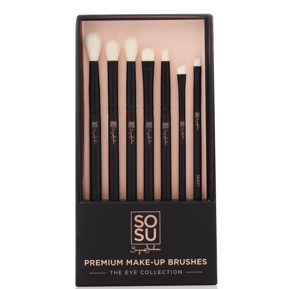 Set de brochas para ojos The 7 Piece Eye Collection de SOSU Imagen 1