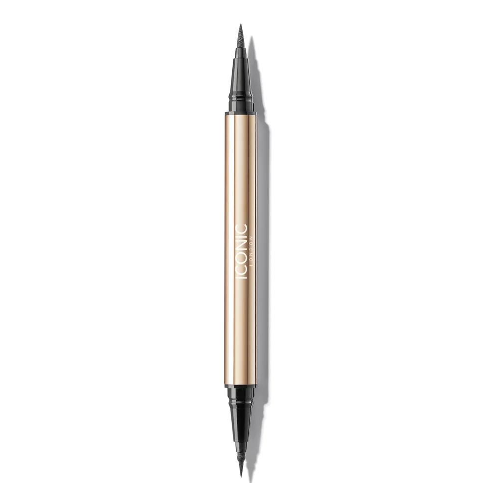 Delineador de ojos Enrich and Elevate de ICONIC London - Negro 2 x 0,4 ml Imagen 1
