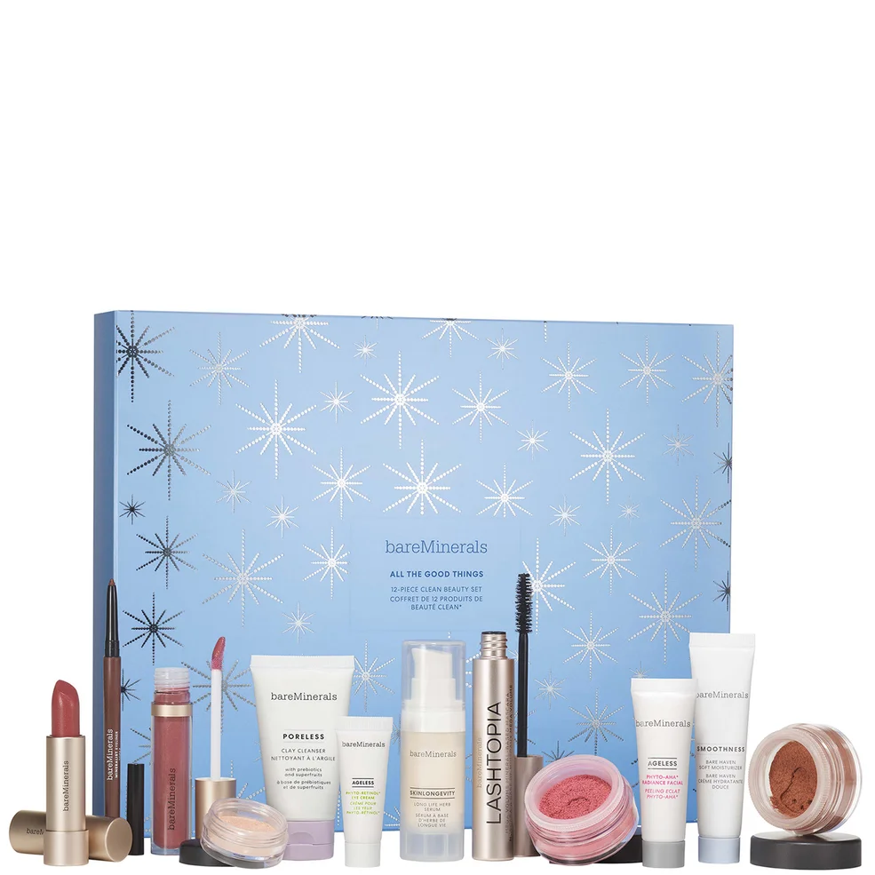 bareMinerals All The Good Things Exclusive 12-Piece Skincare and Makeup Set Imagen 1