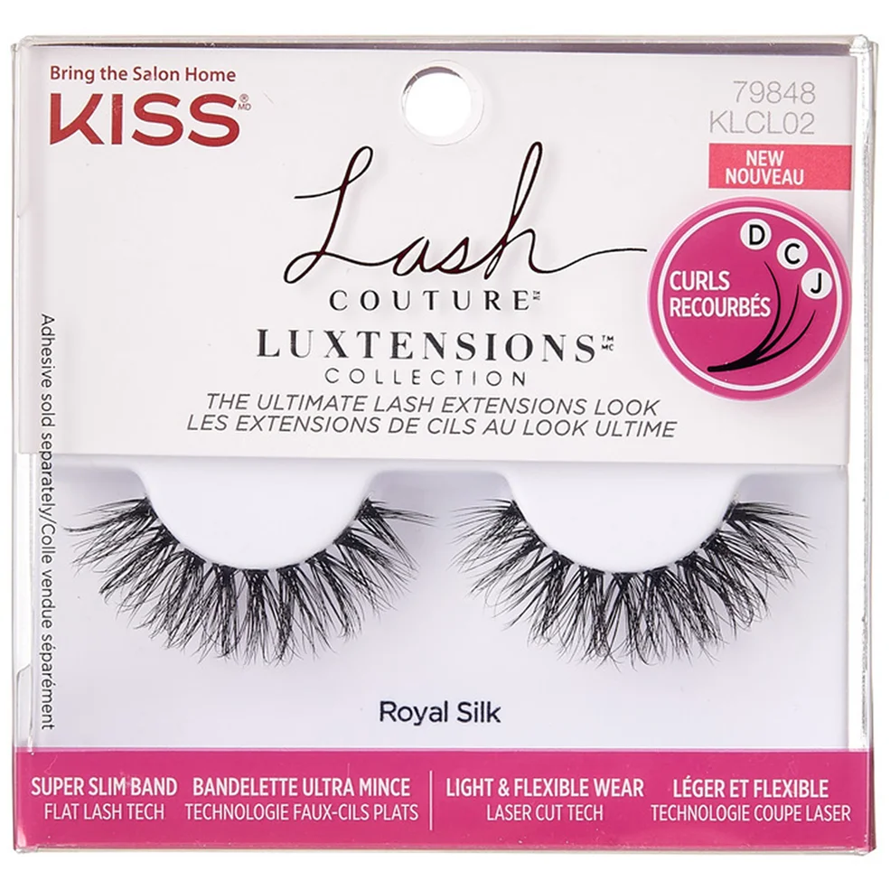 Pestañas postizas Lash Couture LuXtension de KISS (varias opciones) - Opción: Royal Silk Imagen 1