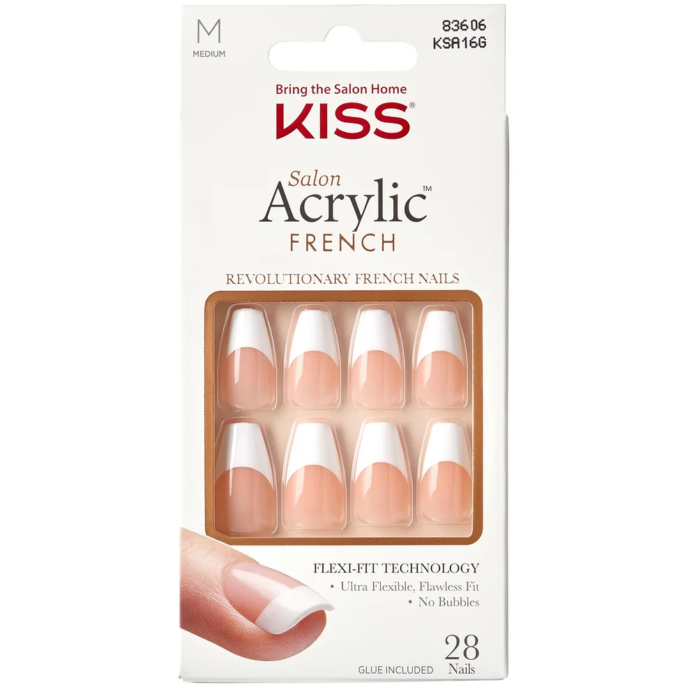 Kit de uñas acrílicas de salón de KISS - Je T'aime Imagen 1