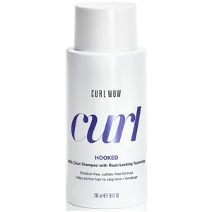 Champú Clean Curl Wow HOOKED 100% Clean con tecnología Root-Locking de Color WOW 295 ml - undefined undefined