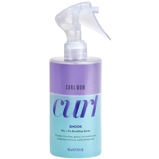 Espray Curl Wow SHOOK Mix + Fix Bundling de Color WOW (295 ml)