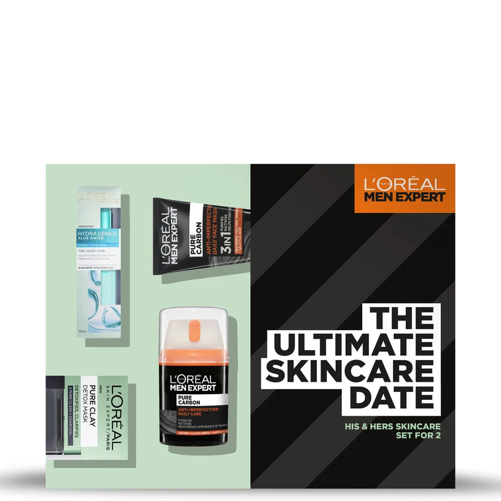 L'Oréal Men Expert and L'Oréal Paris The Ultimate Skincare Date Gift Set Imagen 1