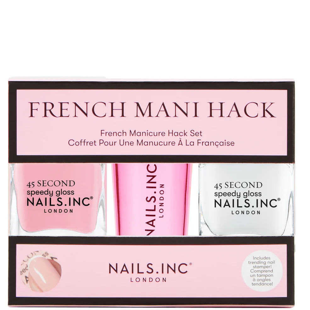nails inc. French Mani Hack Nail Polish Duo Imagen 1