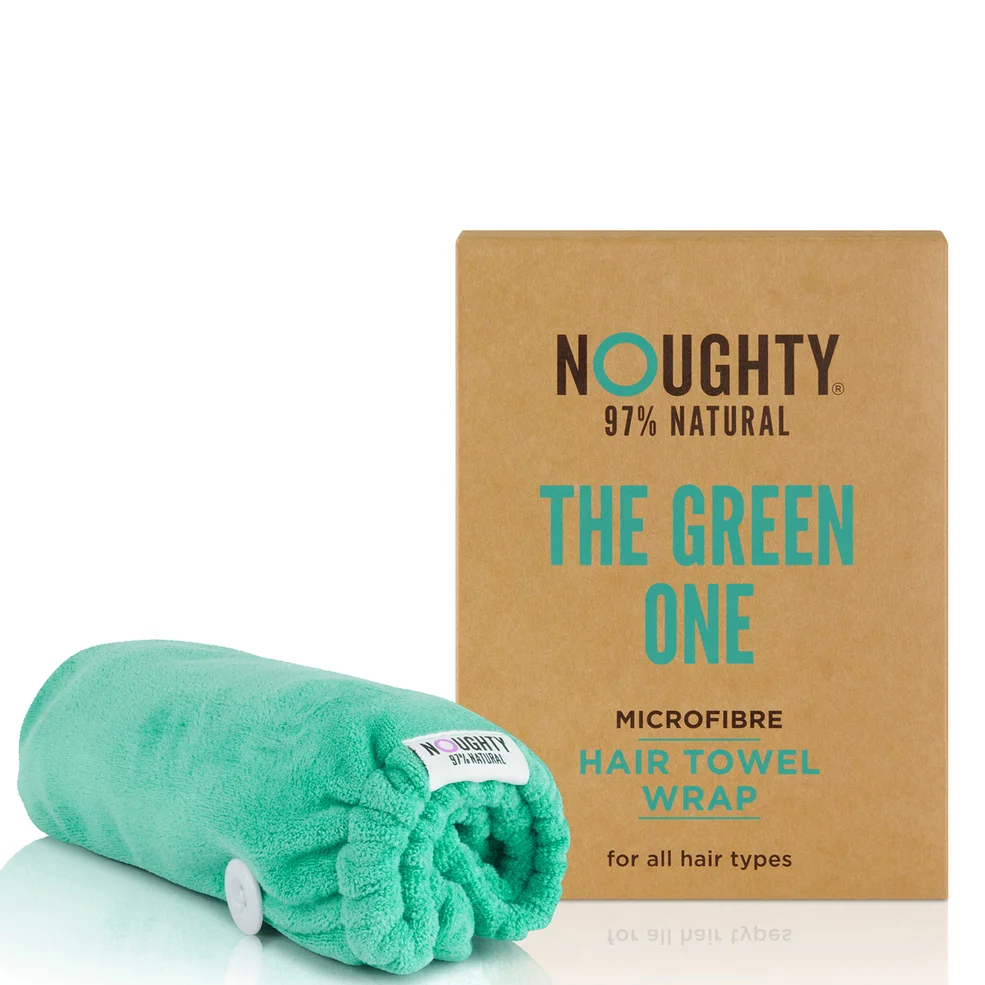 Noughty Hair Towel Green Imagen 1