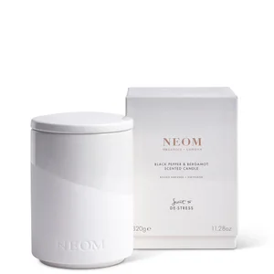 NEOM Black Pepper and Bergamot Scented Candle 320g - undefined undefined