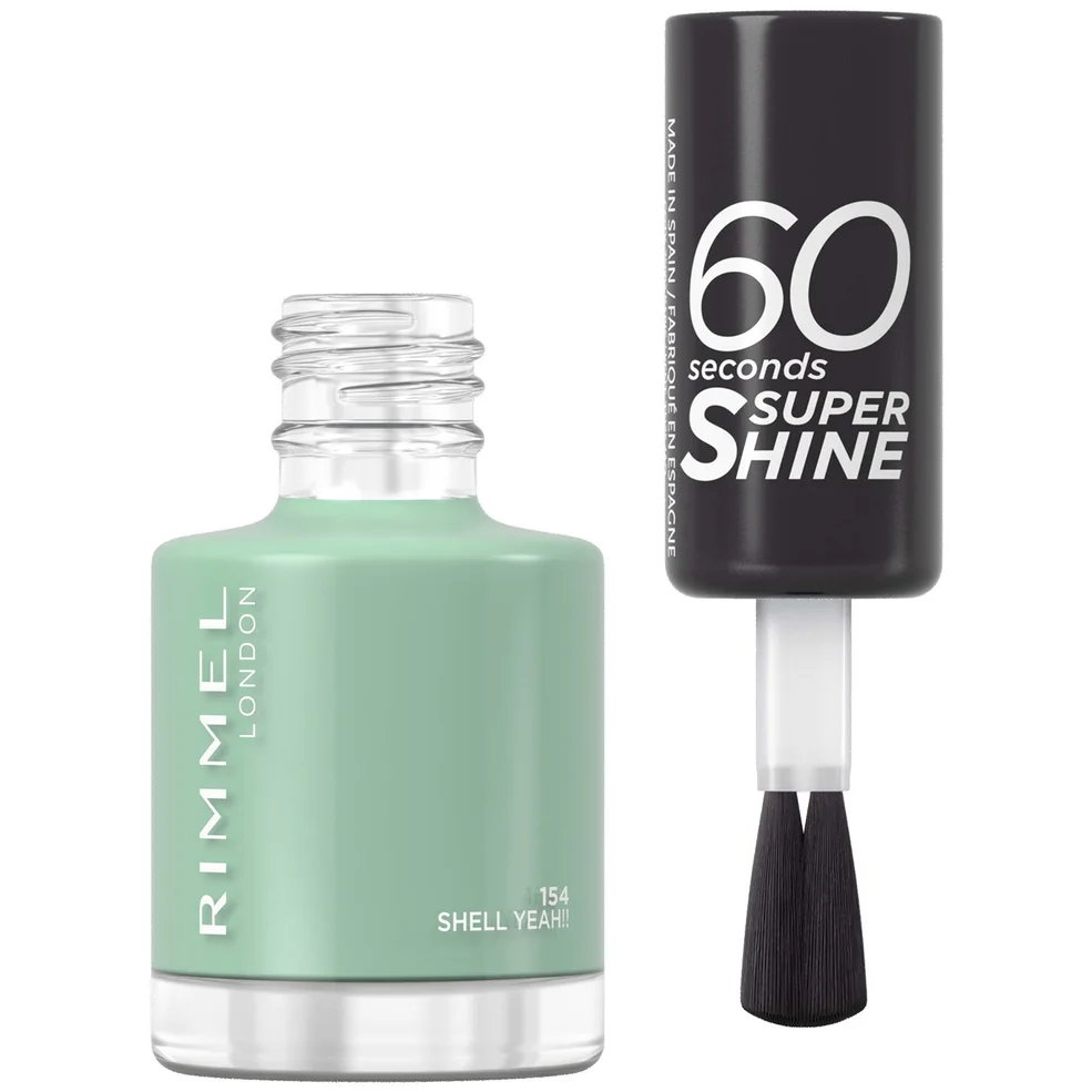 Rimmel London 60 Sec Nail Polish Lacquer 8ml (Various Shades) Imagen 1