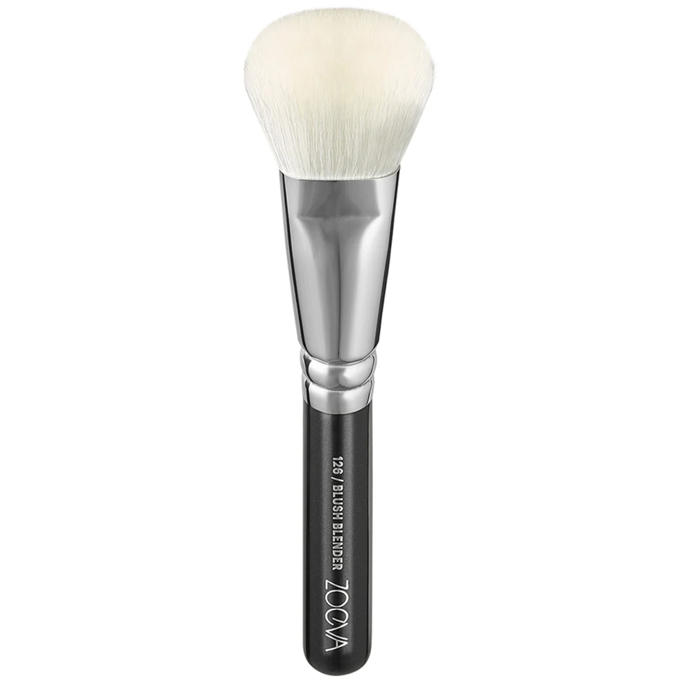Brocha difuminadora vegana de colorete 126 de ZOEVA Imagen 1