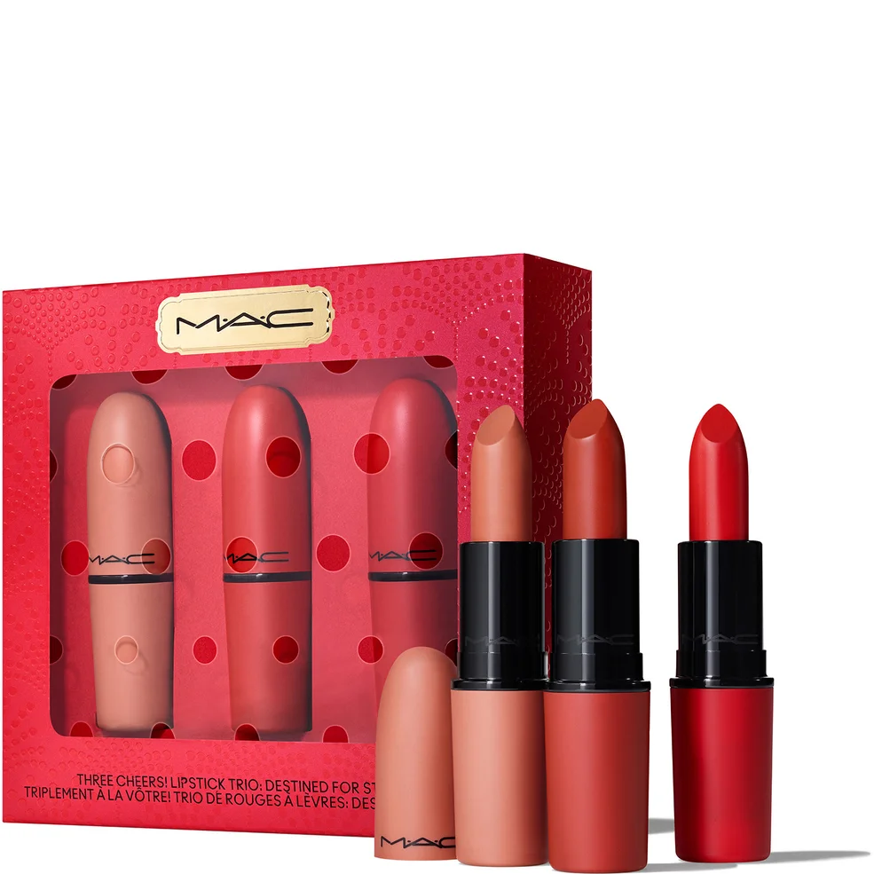 MAC Three Cheers! Lipstick Trio - Destined for Stardom (Worth 69€) Imagen 1