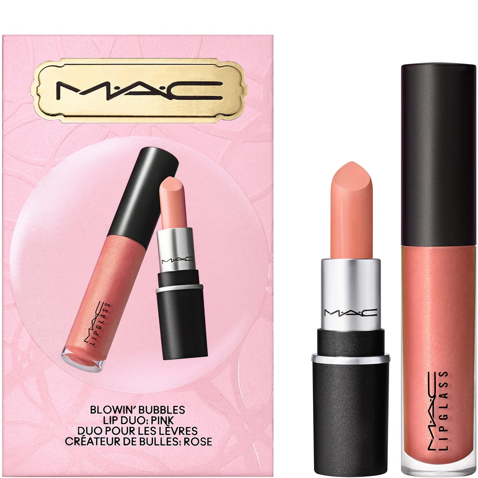 MAC Blowin’ Bubbles Lip Duo - Pink (Worth 28€) Imagen 1