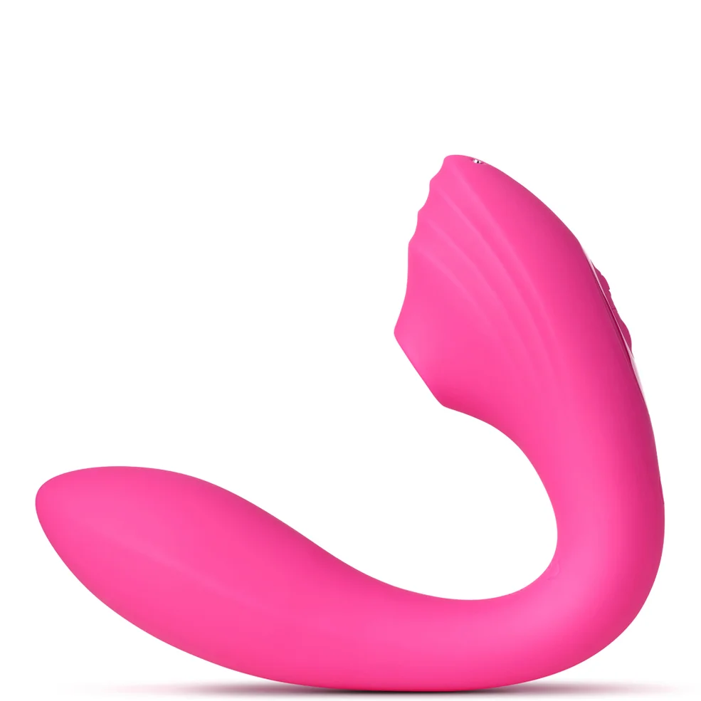 So Divine Pearl Vibe Suction and G-spot Stimulator Pink Imagen 1