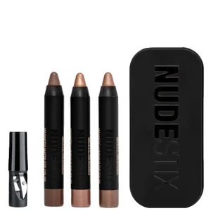 Set de ojos Bright Nude de NUDESTIX (3 productos) - undefined undefined