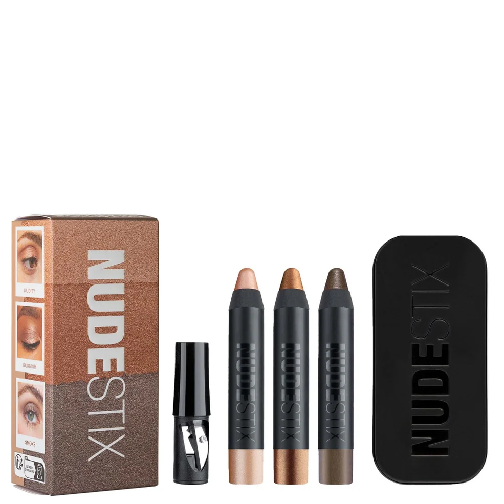 NUDESTIX Nude Metallic Eye Mini 3PC Kit Imagen 1