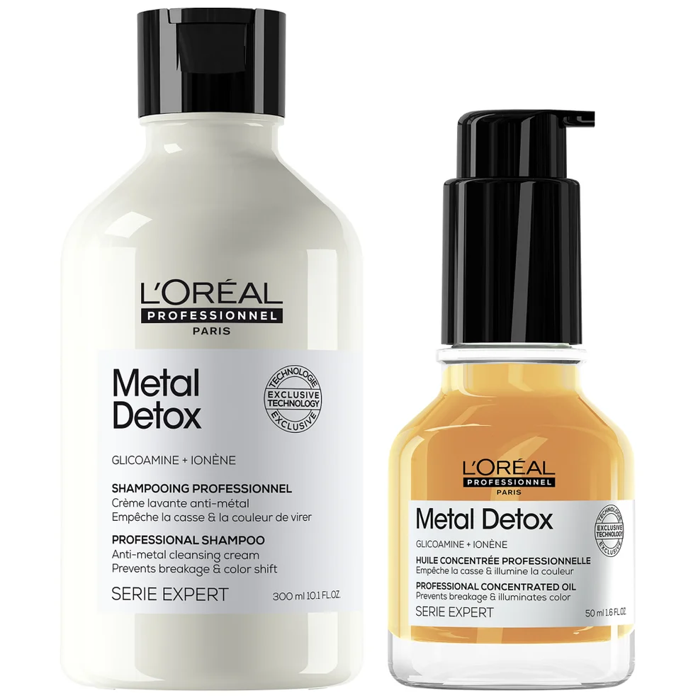 L'Oréal Professionnel Metal Detox Oil and Shampoo Bundle Imagen 1